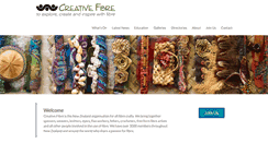 Desktop Screenshot of creativefibre.org.nz
